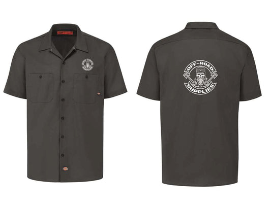 Dickies-Industrial Short Sleeve Work Shirt - Free Shipping
